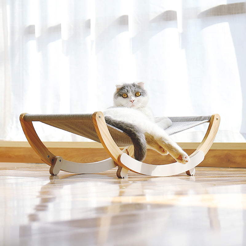 Miao Xian Er Cat Wood Shaker Hammock Pet Summer Toy Play Shake Sleep Rest