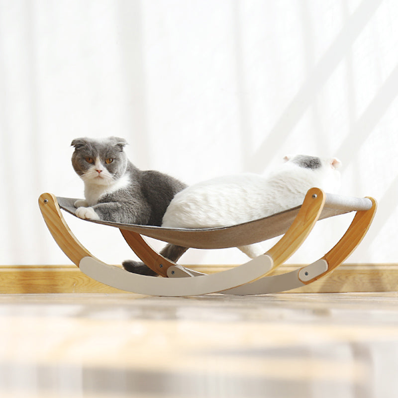 Miao Xian Er Cat Wood Shaker Hammock Pet Summer Toy Play Shake Sleep Rest