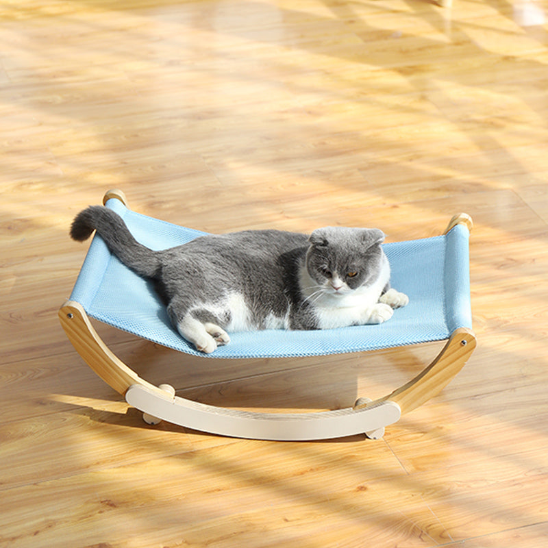 Miao Xian Er Cat Wood Shaker Hammock Pet Summer Toy Play Shake Sleep Rest