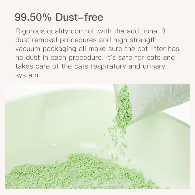 CATURE Tofu Clumping Cat Litter Green Tea
