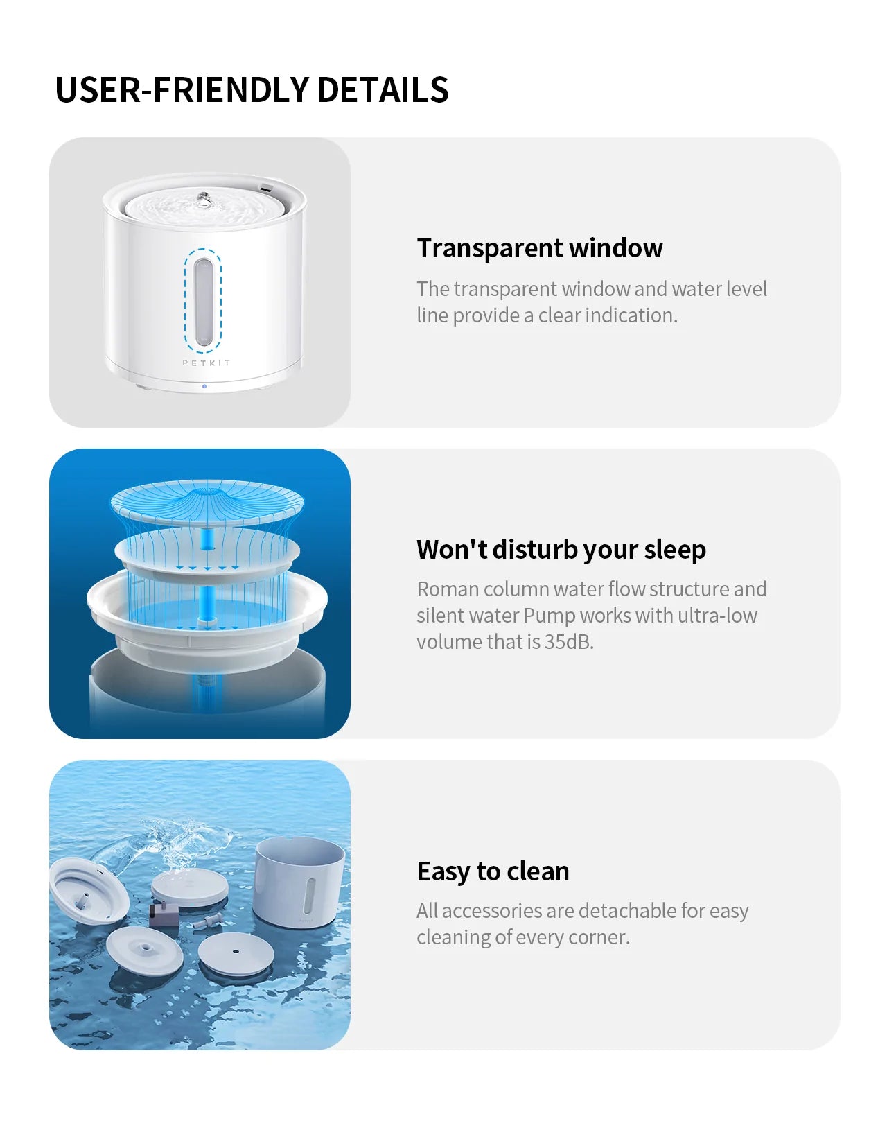 PETKIT Eversweet SOLO 2 Wireless Smart Water Fountain