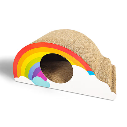 ZODIAC Rainbow Cat Scratcher 57x 27x 29 cm