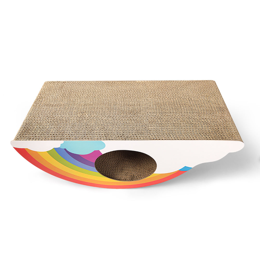 ZODIAC Rainbow Cat Scratcher 57x 27x 29 cm