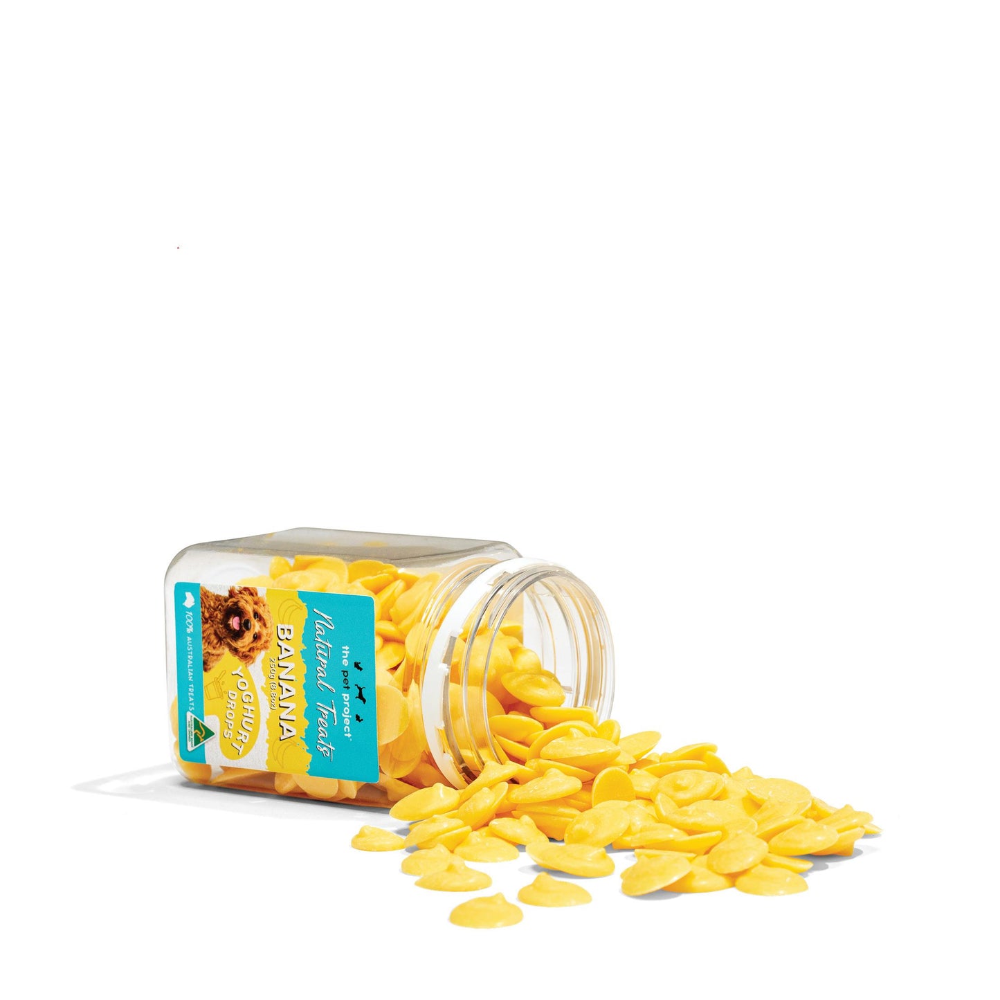 The Pet Project - Banana Yoghurt Drops (250g) Dog Treats