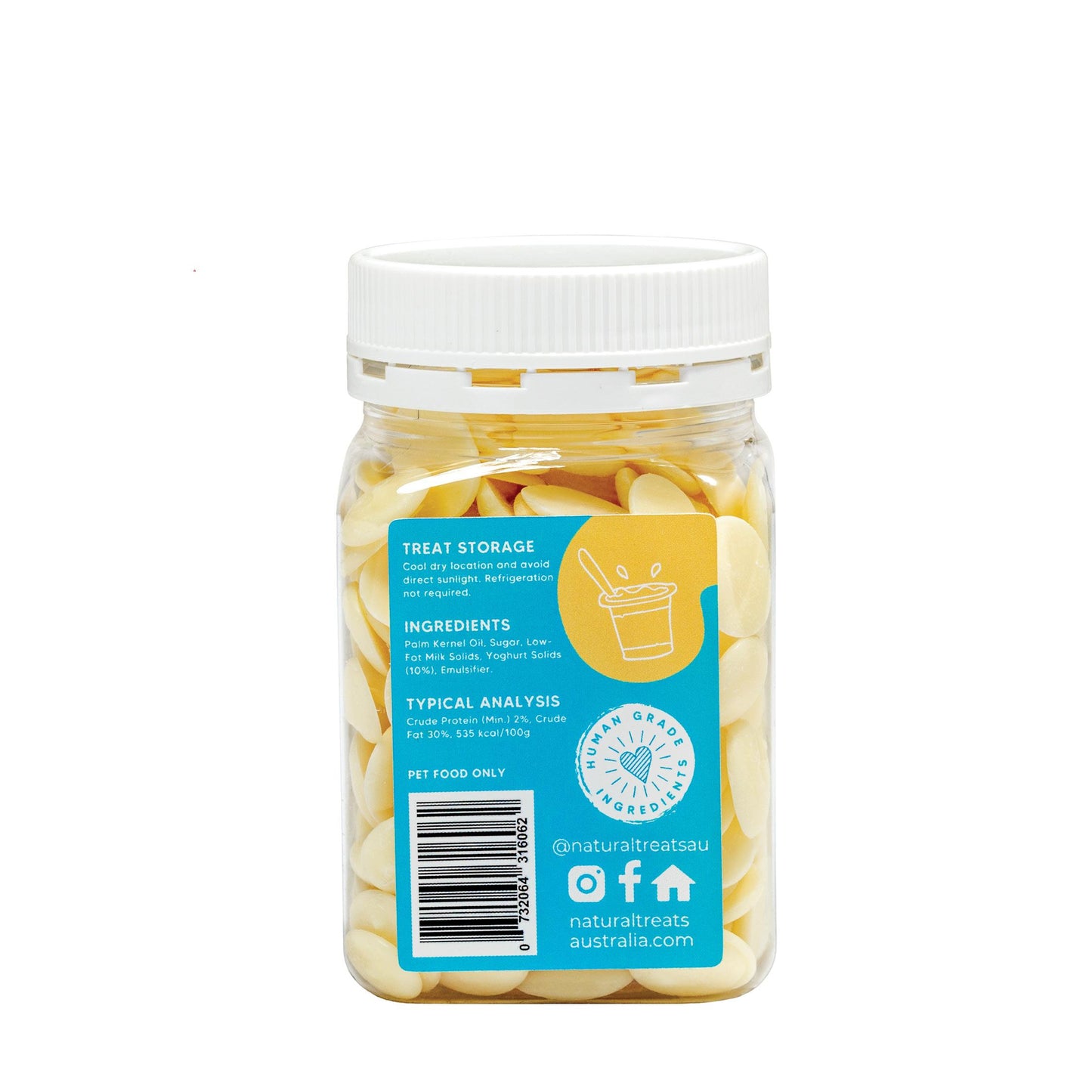 The Pet Project - Vanilla Yoghurt Drops (250g) Dog Treats