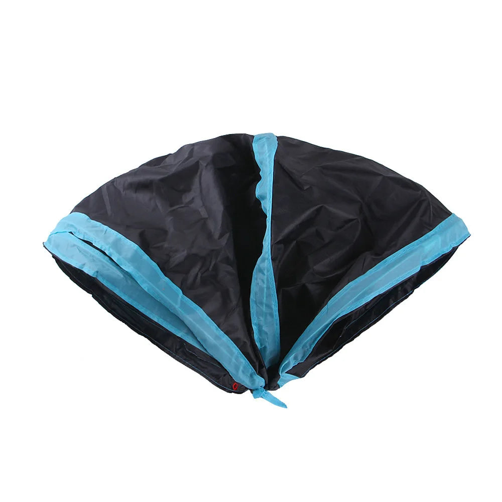 Cat Tunnel Foldable Cat Tunnel Pet Supplies Cat S T Y Pass Play Tunnel Cat Toy Breathable Drill Barrel for Indoor loud paper