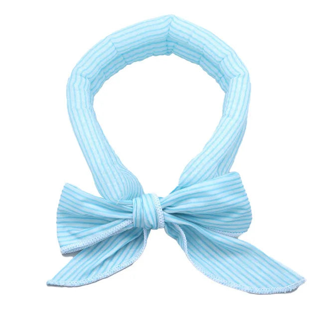 Summer Pet Cooling Ice Scarf Cool Ice Towel Heatstroke Dogs Cats Ice Scarf Collar Adjustable Cooling Cat Collar Bib Dog Supplies