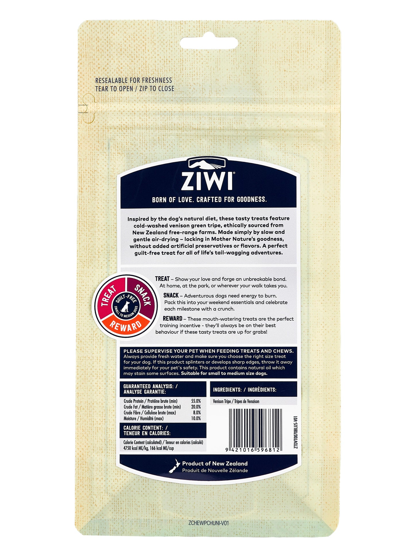 Ziwi Venison Green Tripe Oral Chew
