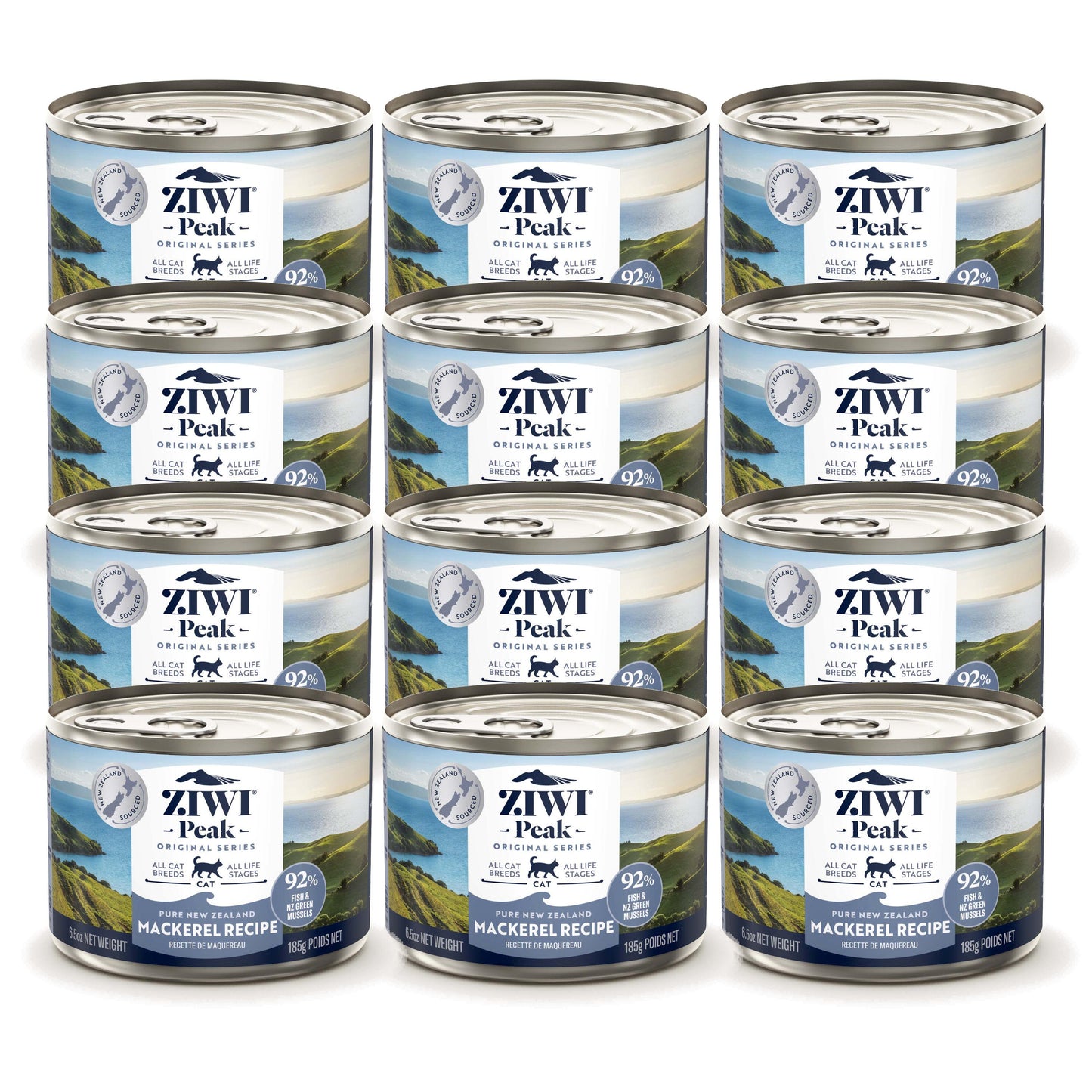 Ziwi Peak Cat Can 185g (FISH) Mackerel