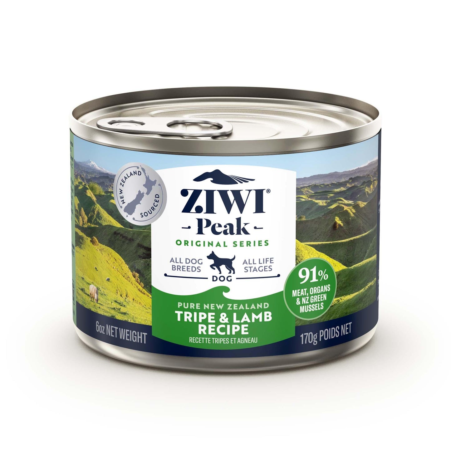 Ziwi Peak Dog Can 170g Tripe & Lamb