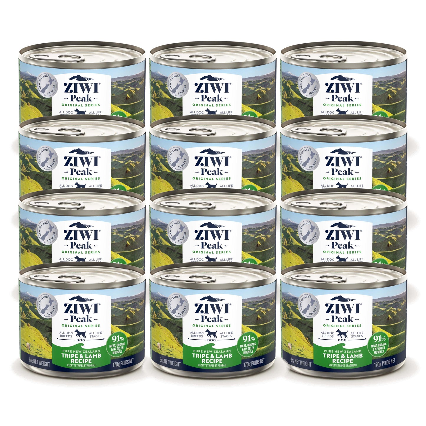 Ziwi Peak Dog Can 170g Tripe & Lamb