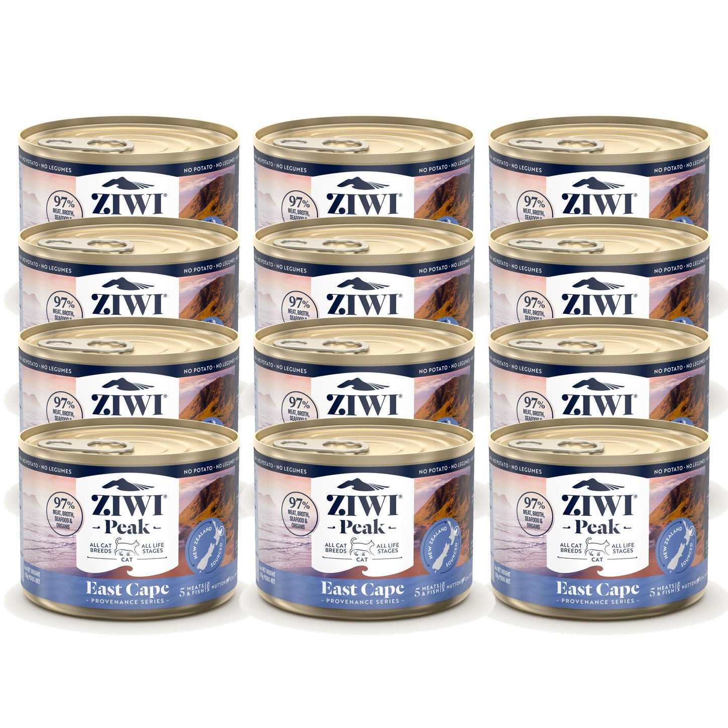 Ziwi Peak Canned Provenance Cat Food 170g East Cape