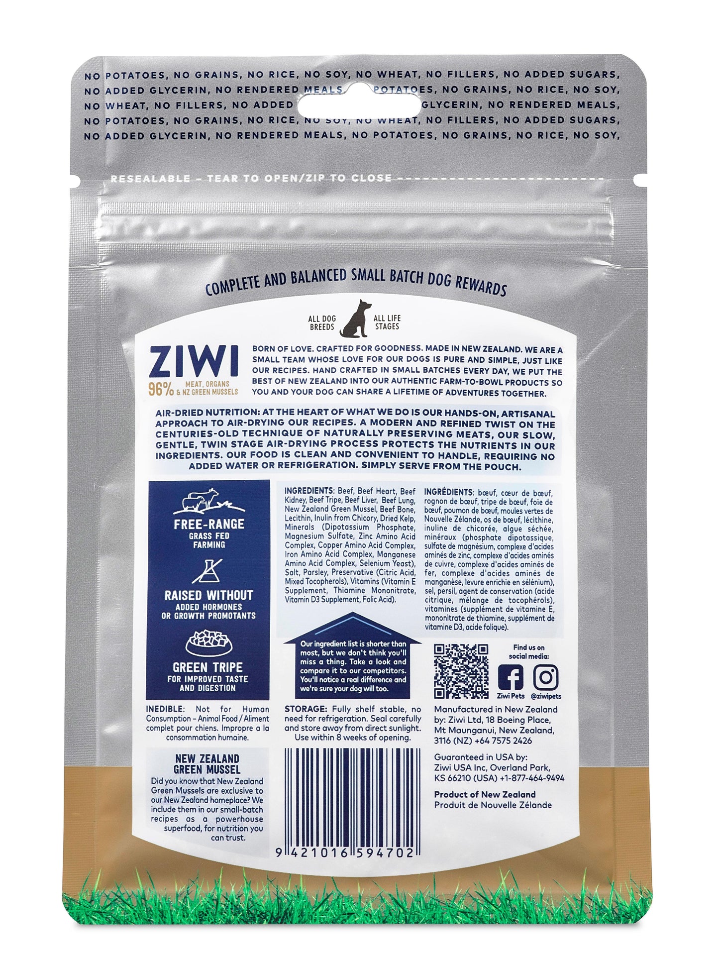 Ziwi Good Dog Reward - Beef, 85g
