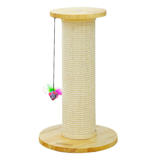 Wood Sisal Scratching Post  Small Cat Tree Cat Toy