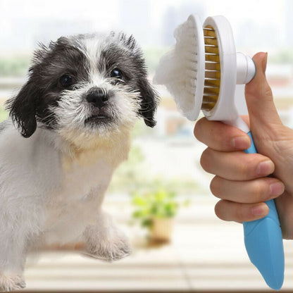 Pet Cat Dog Comb Brush Hair Removal Cleaning Tool