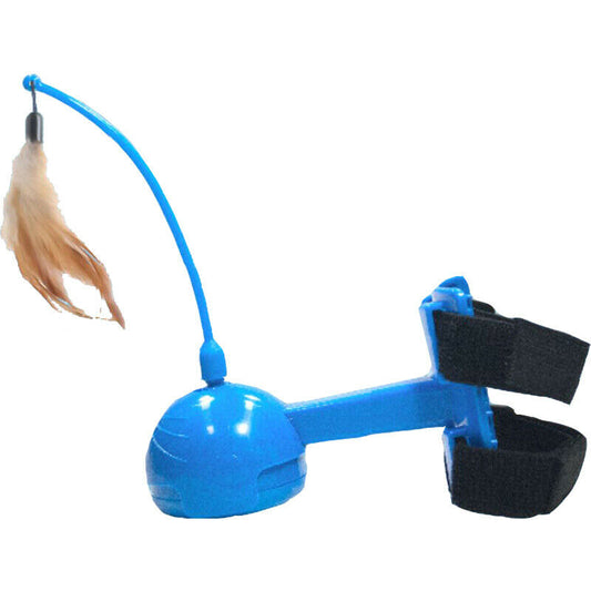 Automatic Feather Funny Cat Toy Rod Electric Rotating Teaser