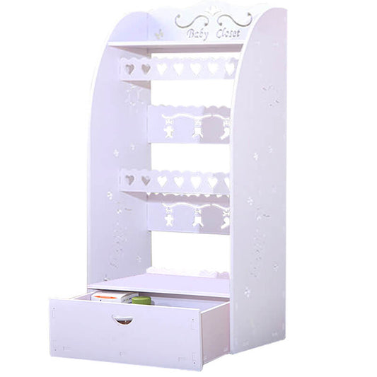 Pet Cat Dog Wardrobe Hanger Multi-layer Storage Clothes Display Cabinet