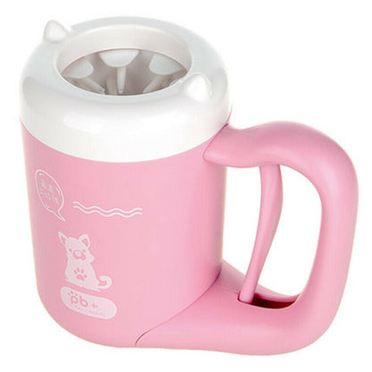 Pet Cat Dog Cup Foot Cleaner Paw Brush Portable Clean Washing Tool Washer