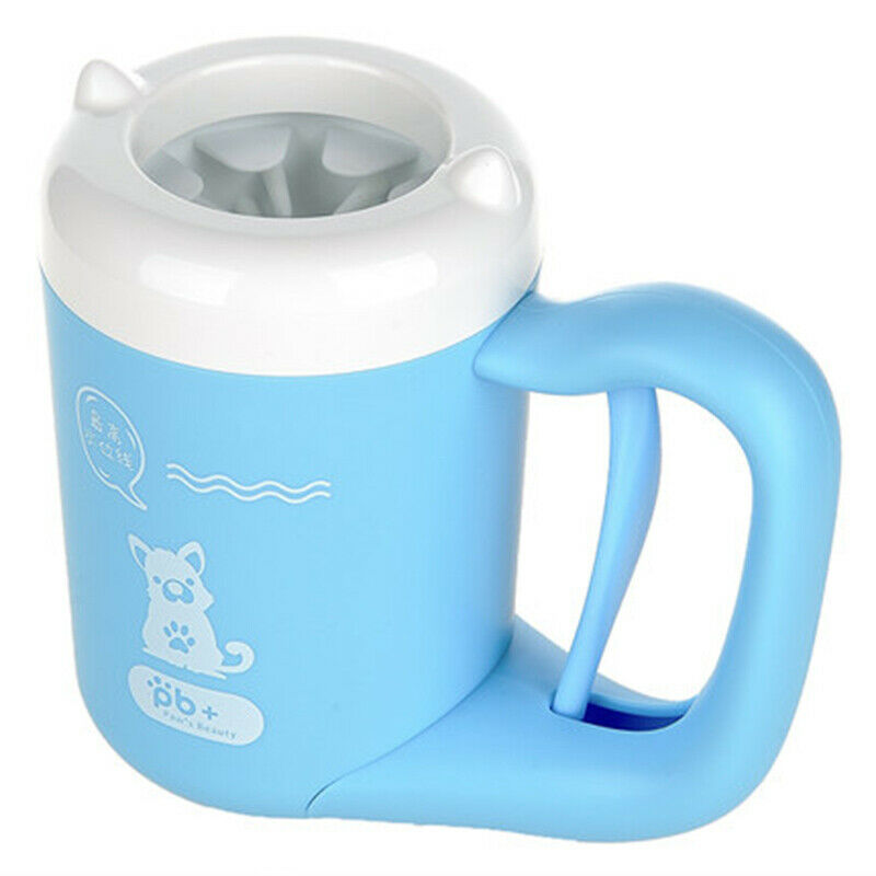 Pet Cat Dog Cup Foot Cleaner Paw Brush Portable Clean Washing Tool Washer