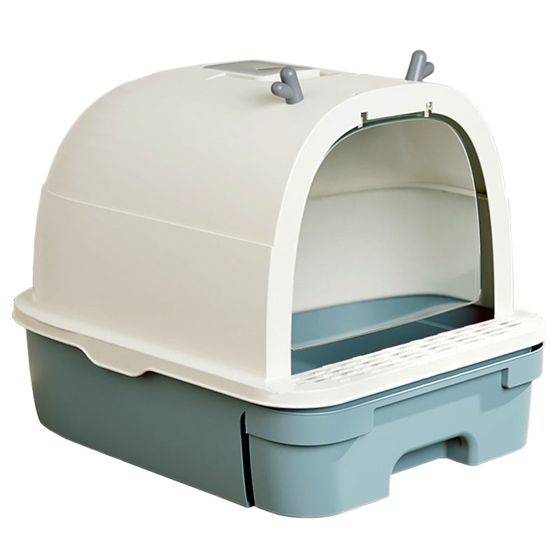 Antler Dual-use Pet Cat Litter Box Fully Semi-closed Drawer Type Oversized