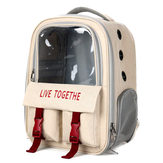 High-quality Oxford Pet Cat Dog Carrier Backpack Space Capsule Travel Bag