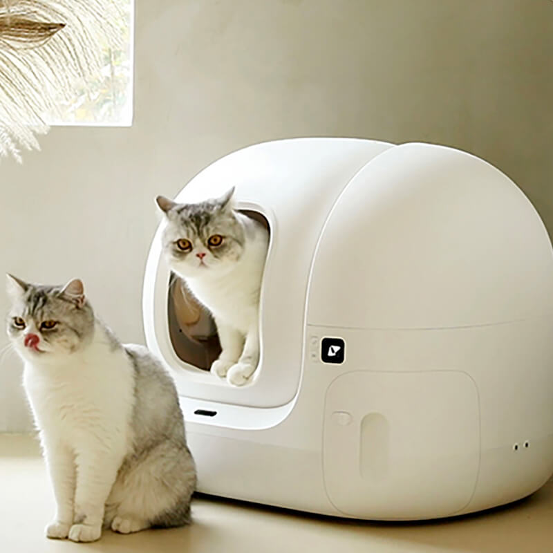 Automatic Cat Litter Box Oversized Electric Fully-enclosed Anti-splash PETKIT