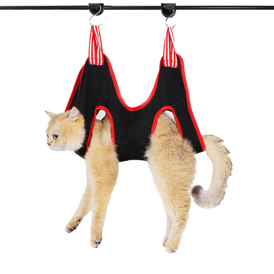 Pet Cat Dog Grooming Washable Hammock Breathable Fabric Trimming Care Set