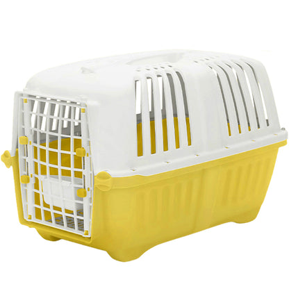 Pet Cat Dog Portable Flight Case Carrier Travel Bag Cage Multi-sided Ventilation