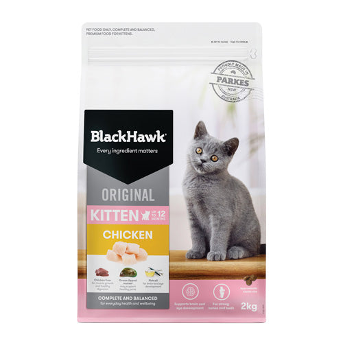 BLACKHAWK KITTEN CHICKEN 2KG/4KG/8KG