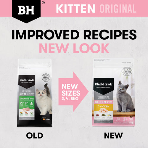 BLACKHAWK KITTEN CHICKEN 2KG/4KG/8KG