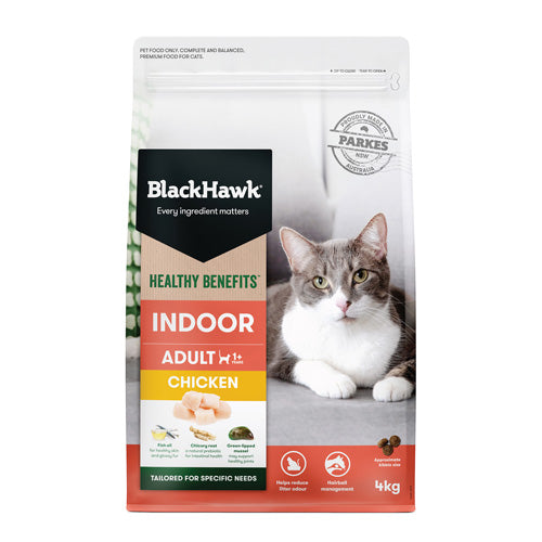 BLACKHAWK CAT HEALTHY BENEFITS INDOOR CHICKEN 2KG/4KG/8KG