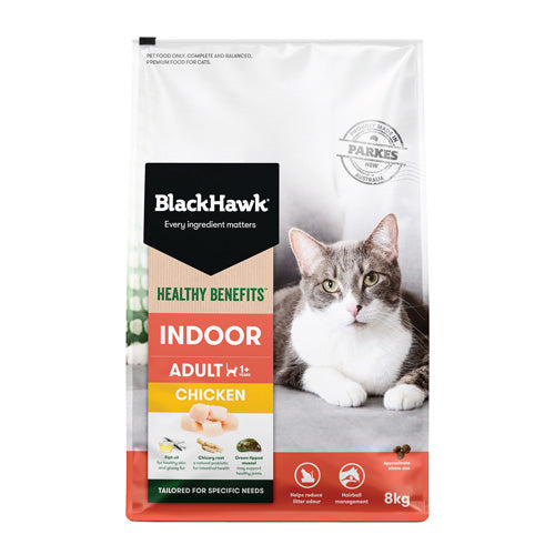 BLACKHAWK CAT HEALTHY BENEFITS INDOOR CHICKEN 2KG/4KG/8KG