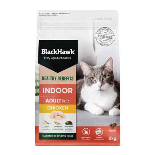 BLACKHAWK CAT HEALTHY BENEFITS INDOOR CHICKEN 2KG/4KG/8KG