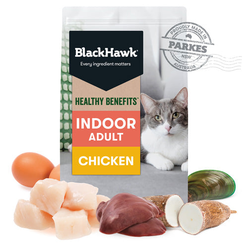 BLACKHAWK CAT HEALTHY BENEFITS INDOOR CHICKEN 2KG/4KG/8KG