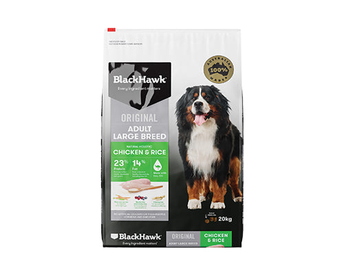 BLACKHAWK DOG ADULT LARGE BREED CHICKEN 20KG