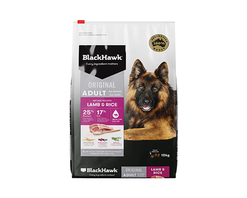 BLACKHAWK DOG LAMB & RICE 3KG/10KG/20KG