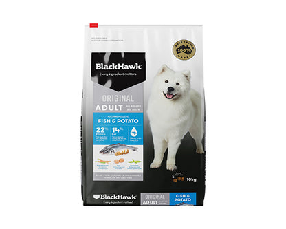 BLACKHAWK DOG FISH & POTATO 3KG/10KG/20KG