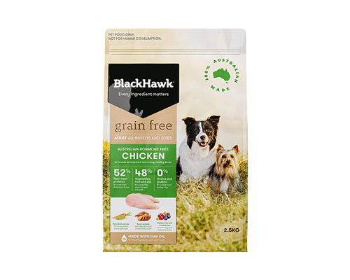 BLACKHAWK DOG GRAIN FREE CHICKEN 2.5KG/7KG/15KG