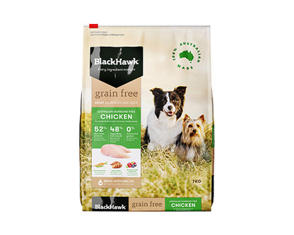 BLACKHAWK DOG GRAIN FREE CHICKEN 2.5KG/7KG/15KG