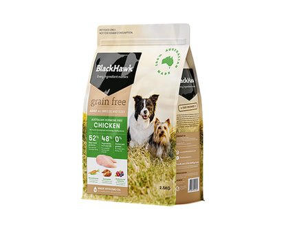 BLACKHAWK DOG GRAIN FREE CHICKEN 2.5KG/7KG/15KG