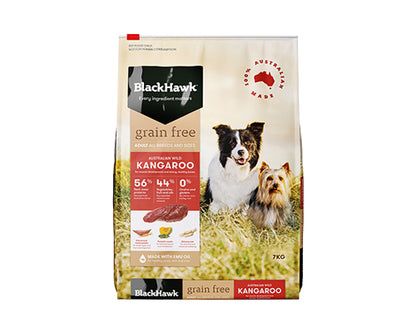 BLACKHAWK DOG GRAIN FREE KANGAROO 2.5KG/7KG/15KG