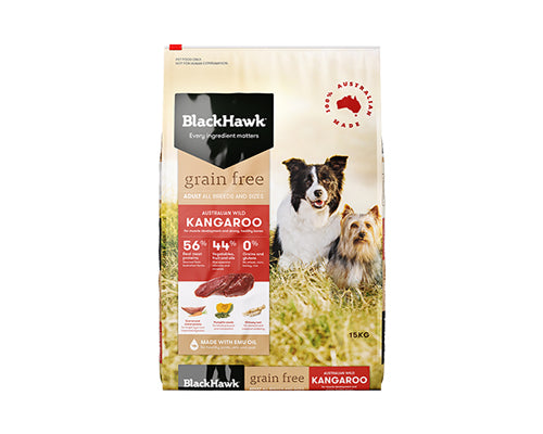 BLACKHAWK DOG GRAIN FREE KANGAROO 2.5KG/7KG/15KG