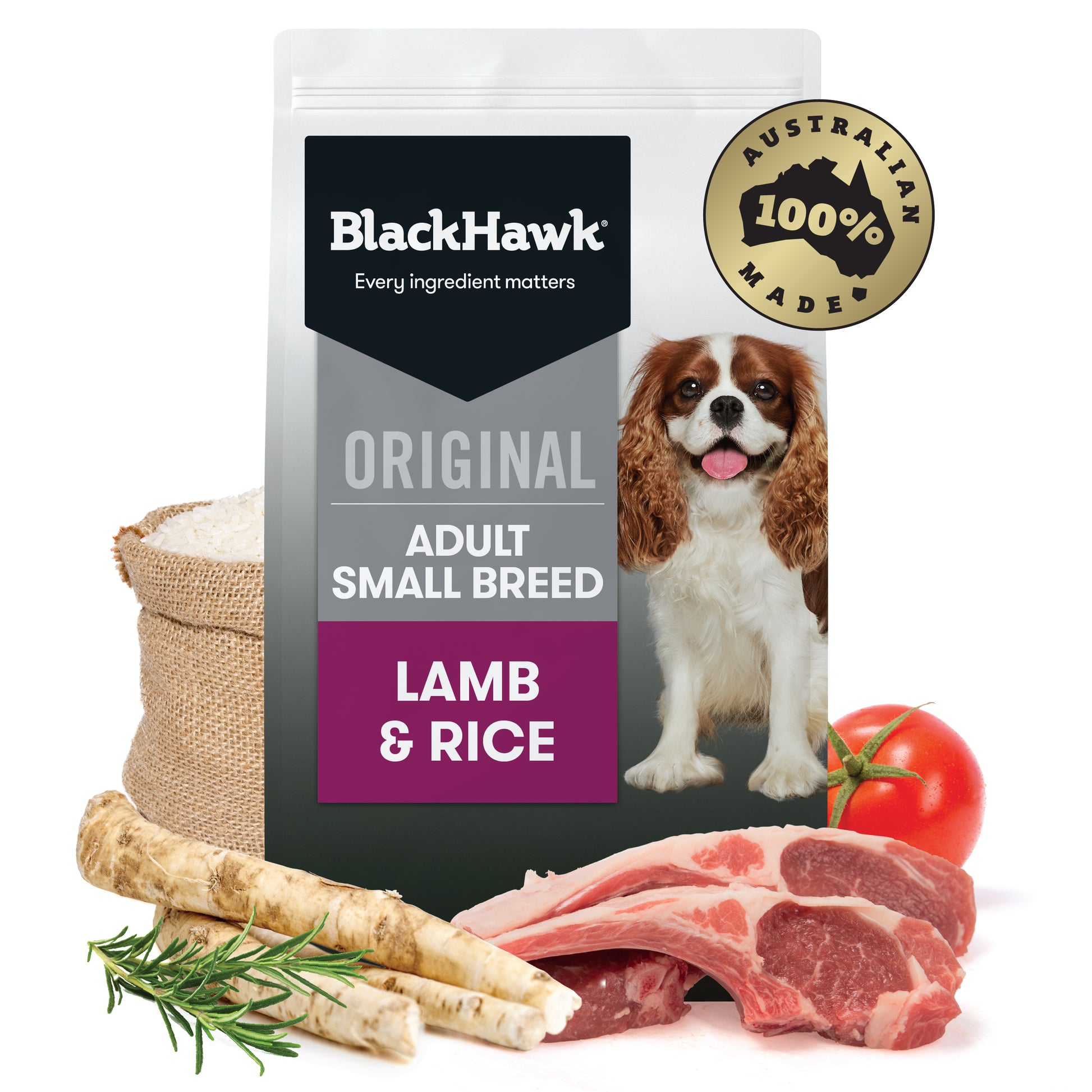 BLACKHAWK DOG SMALL BREED LAMB&RICE 3KG/10KG