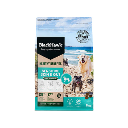 BLACKHAWK DOG SENSITIVE SKIN & GUT 2KG/12KG