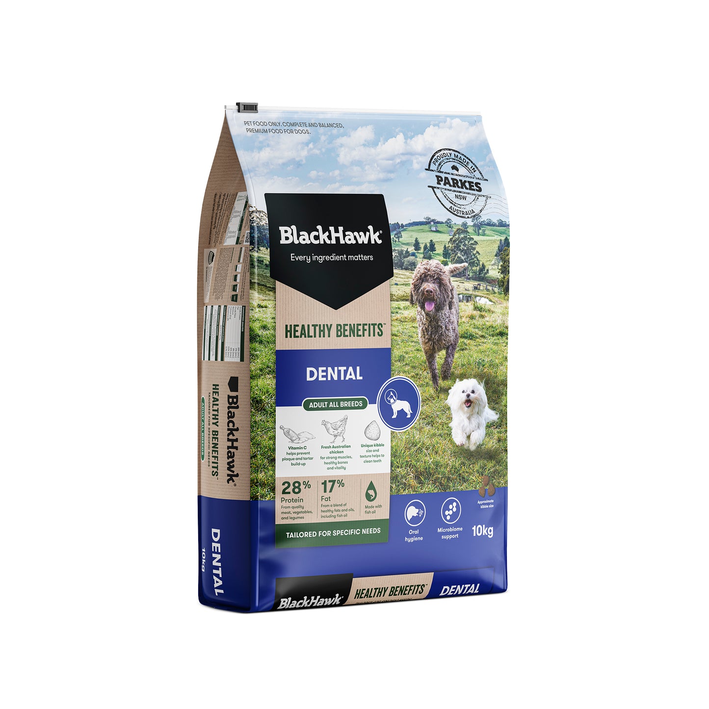 BLACKHAWK DOG DENTAL 2KG/10KG