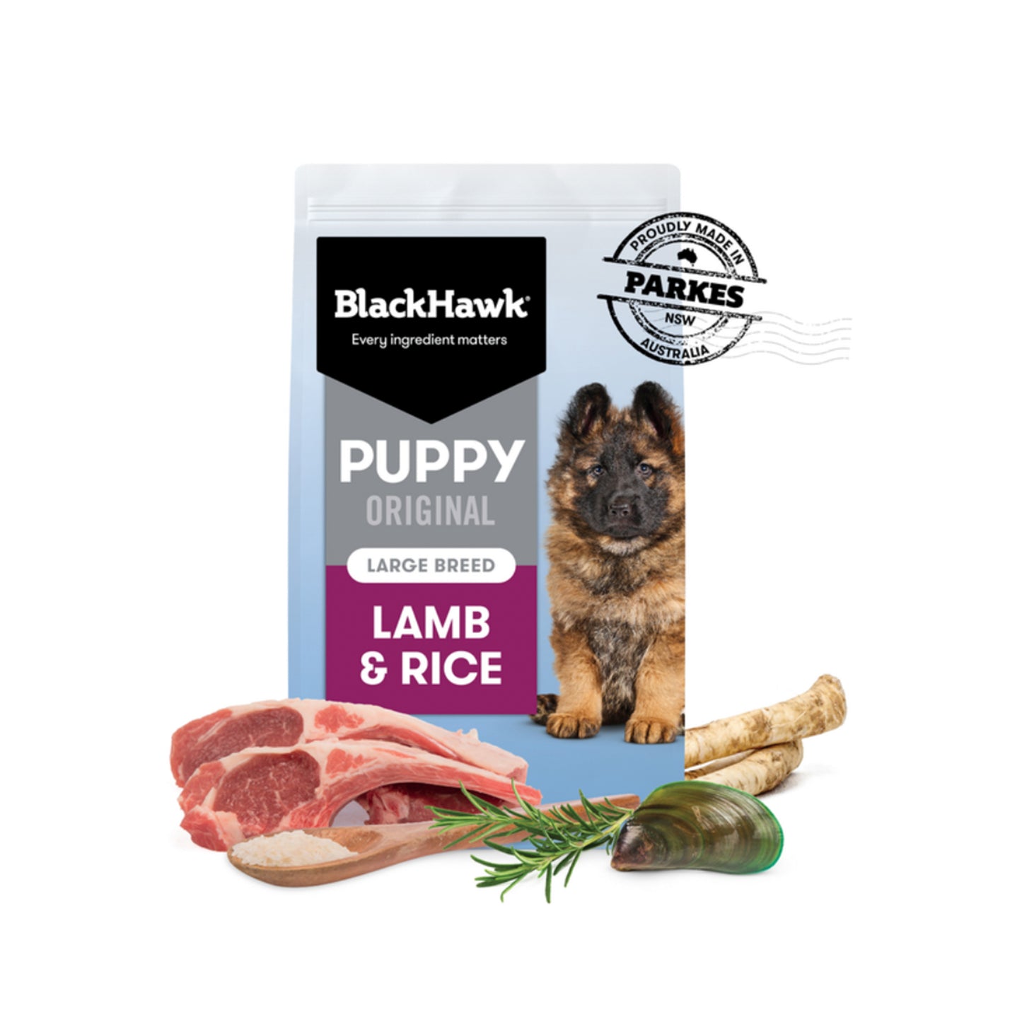 BLACKHAWK PUPPY LARGE BREED LAMB & RICE 3KG/10KG/20KG