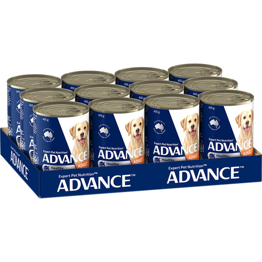 ADVANCE DOG ADULT WET ALL BREED HEALTHY WEIGHT 12X405G/700G