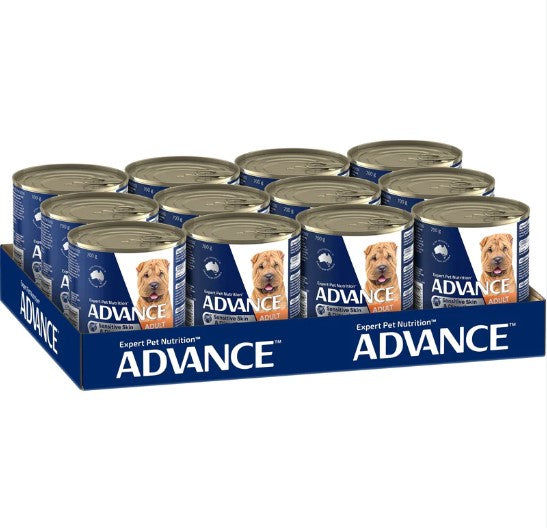 ADVANCE DOG ADULT WET SENSITIVE 12X410G/700G