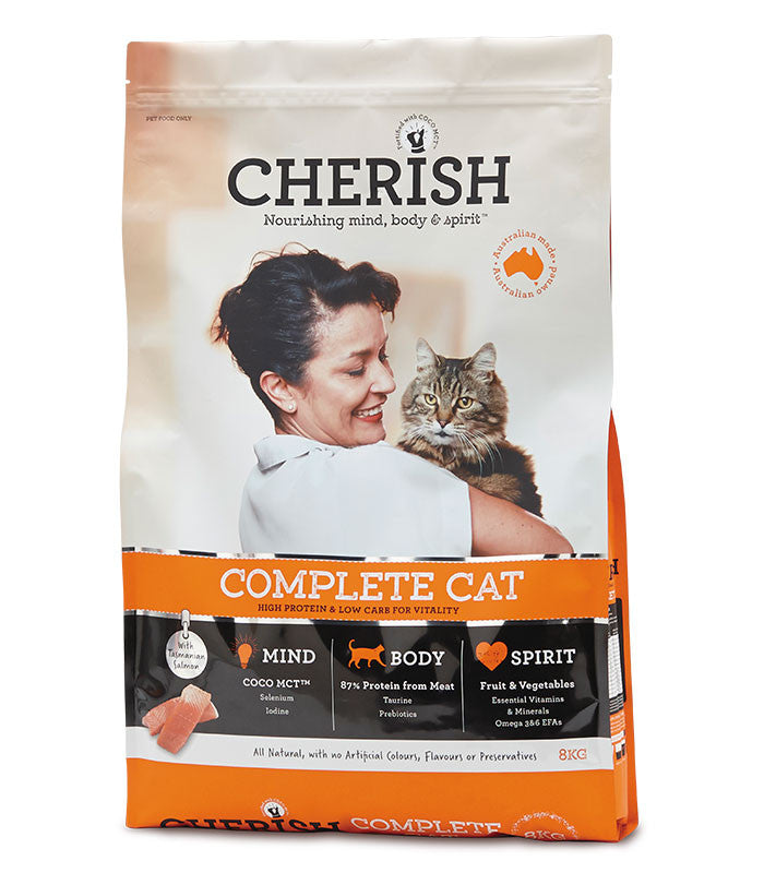 CHERISH COMPLETE CAT DRY FOOD 3KG/8KG