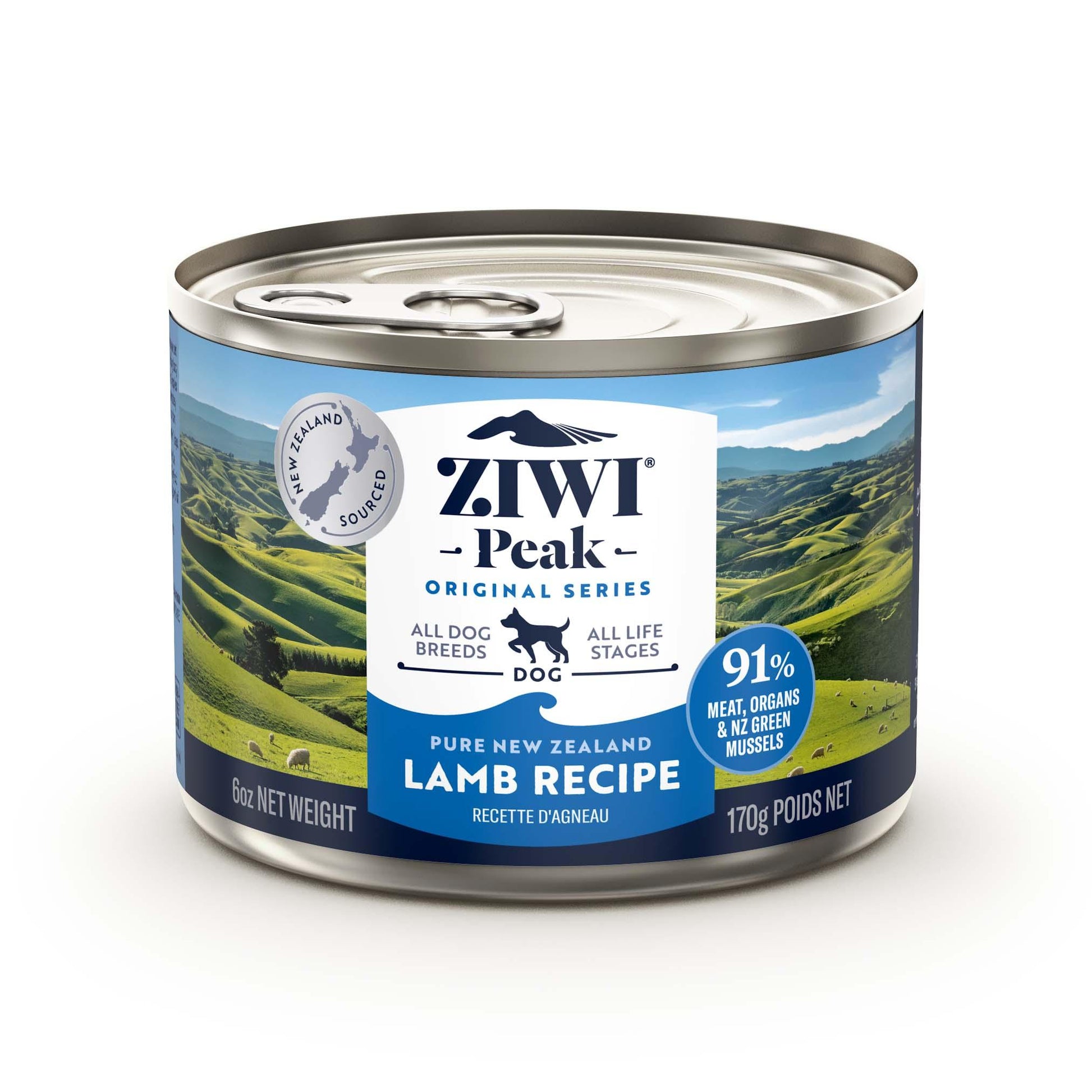 Ziwi Peak Dog Can 170g Lamb